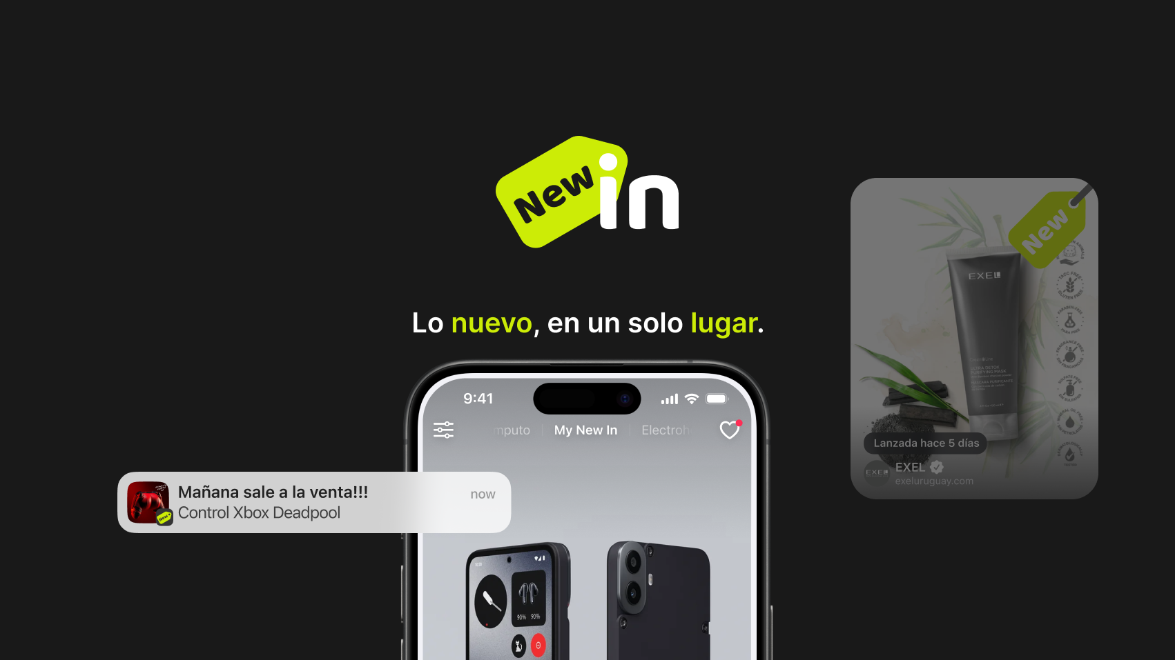 New In App